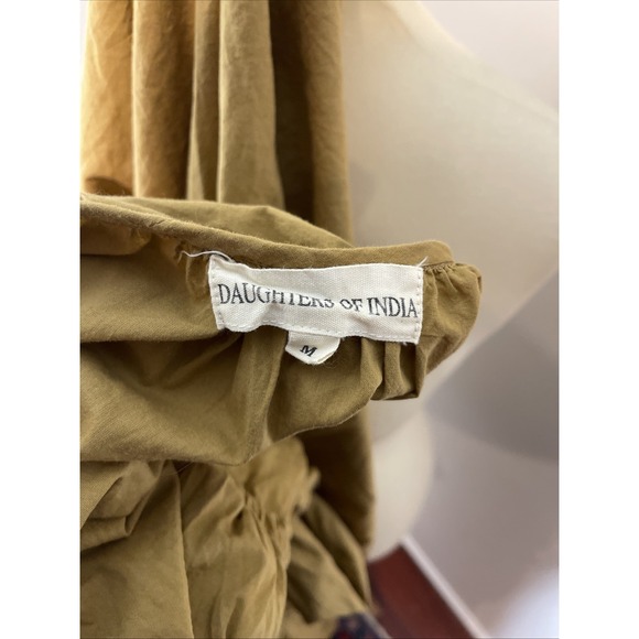 Daughters of‎ India Sahana Maxi Dress in Earthly Brown Medium M - Picture 9 of 10